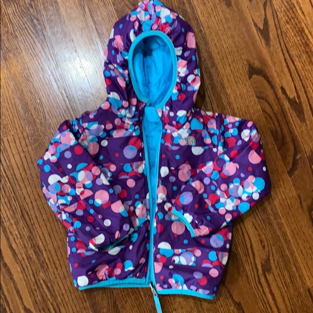 North Face girls 4T perrito down jacket